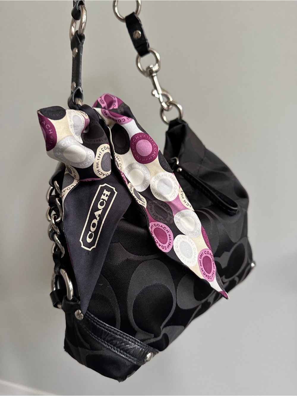 Vintage Coach Carly shoulder bag - Picture 3 of 7